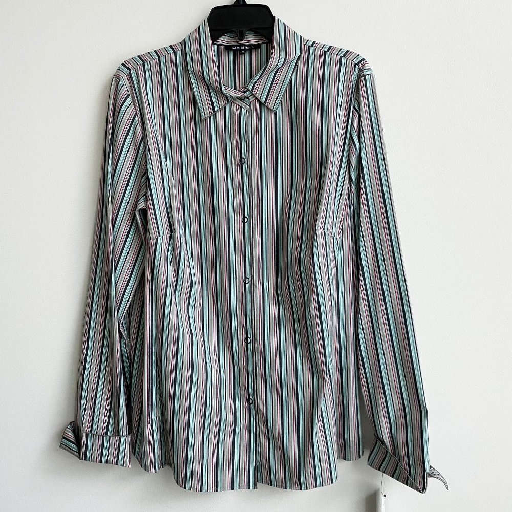 Lafayette 148 NY Shirt Size 14 NWT